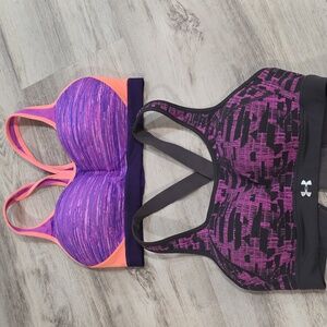 💜💜💜Bundle Under Armour, VS Sport Bras Sz Small 32c